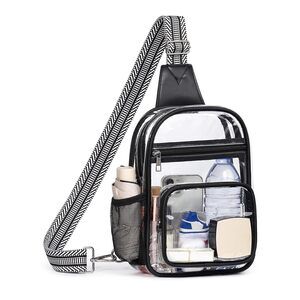 Clear Bag for Stadium Events, Clear Purses For Women Men, Large